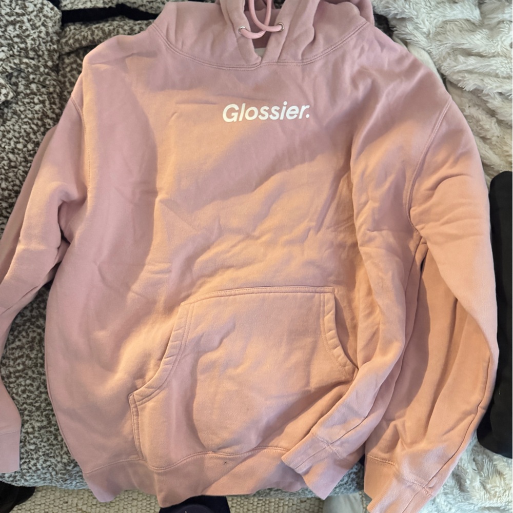 Glossier Blush Pink Sweatshirt